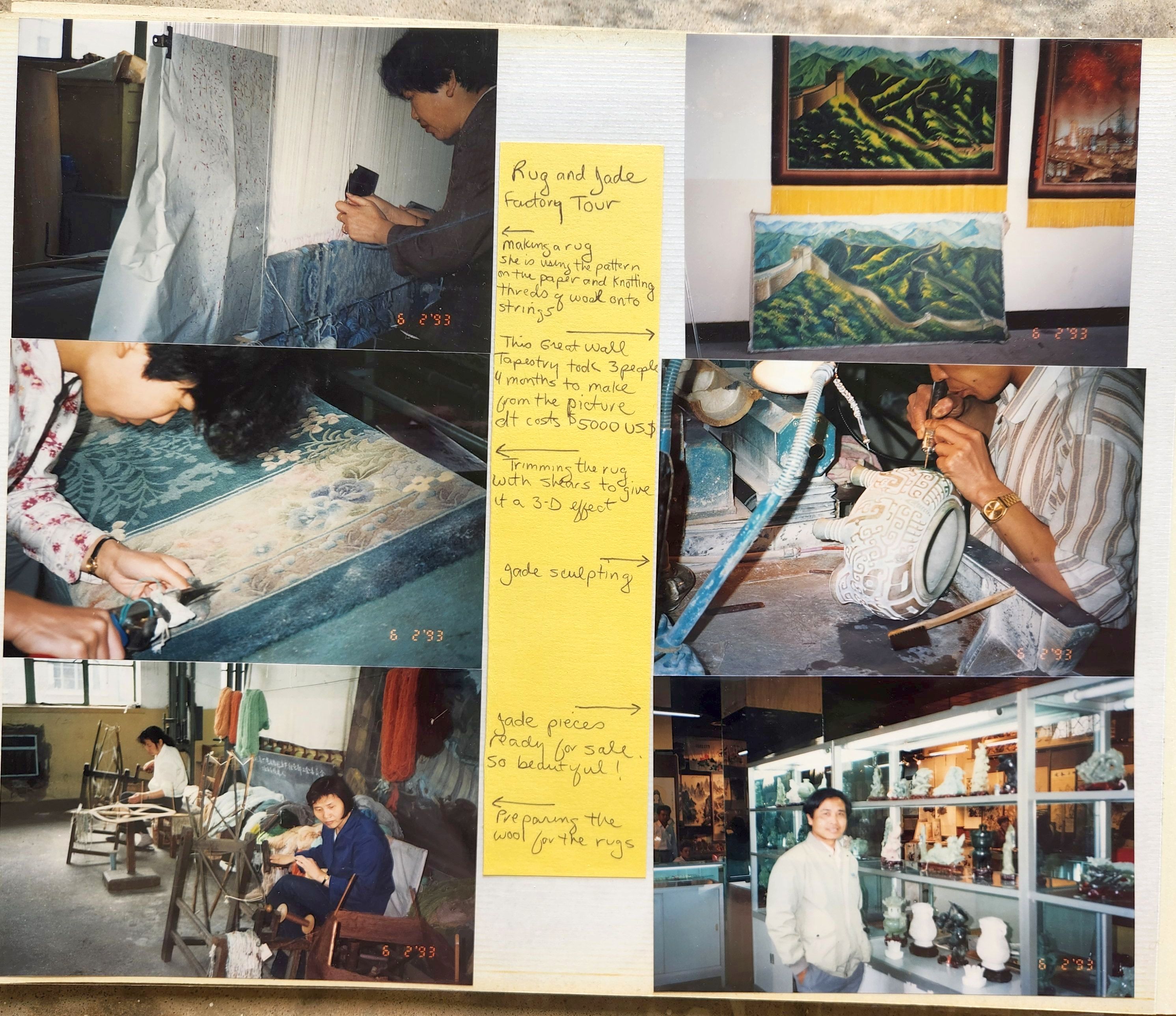 1993 Suzanna Travels to Asia