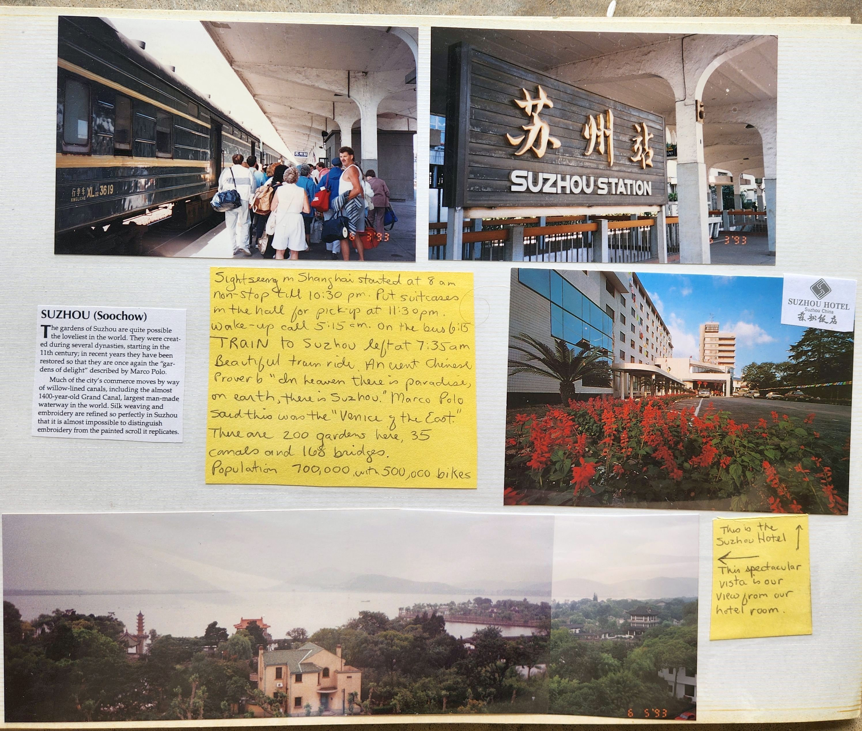 1993 Suzanna Travels to Asia