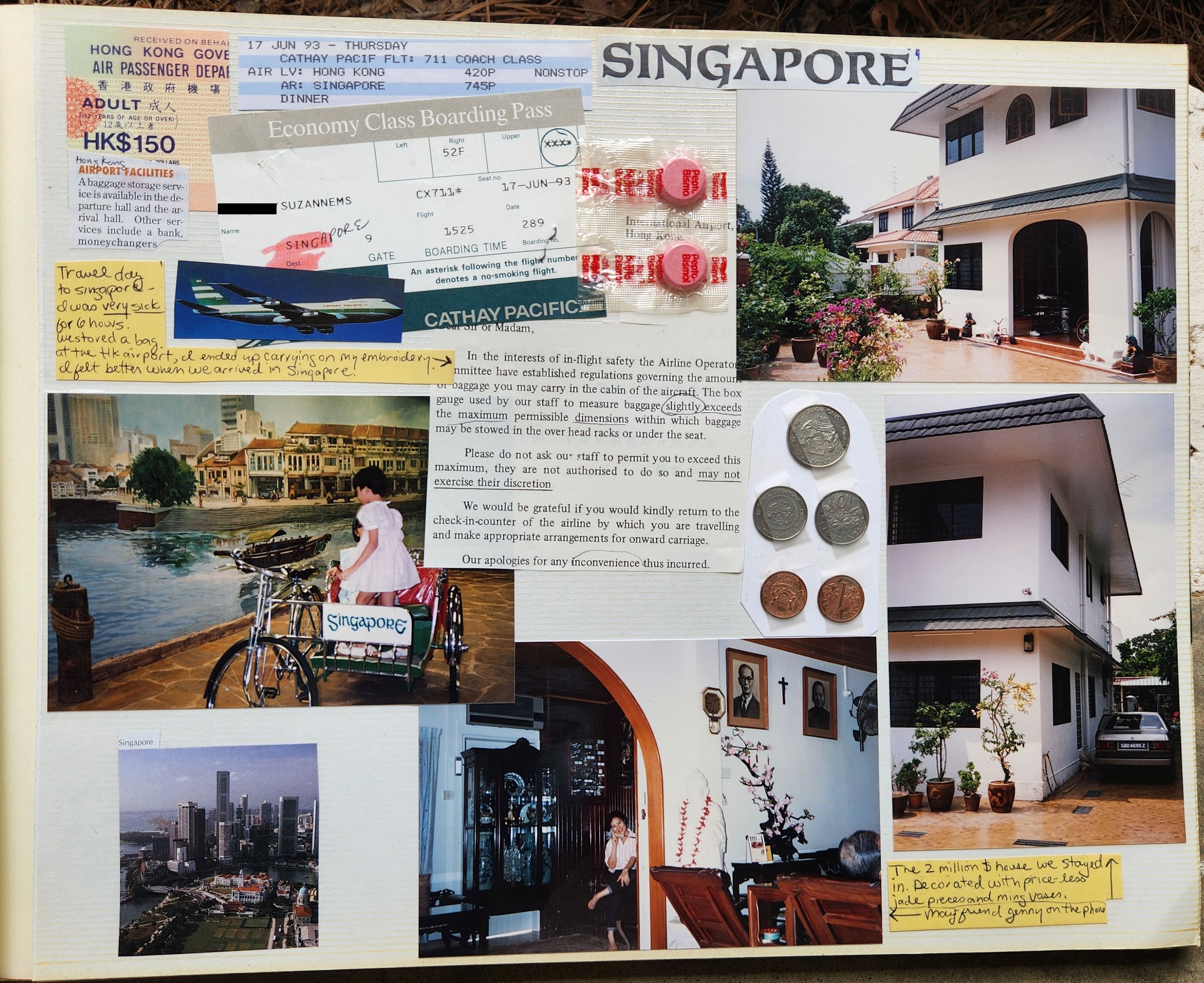 1993 Suzanna Travels to Asia