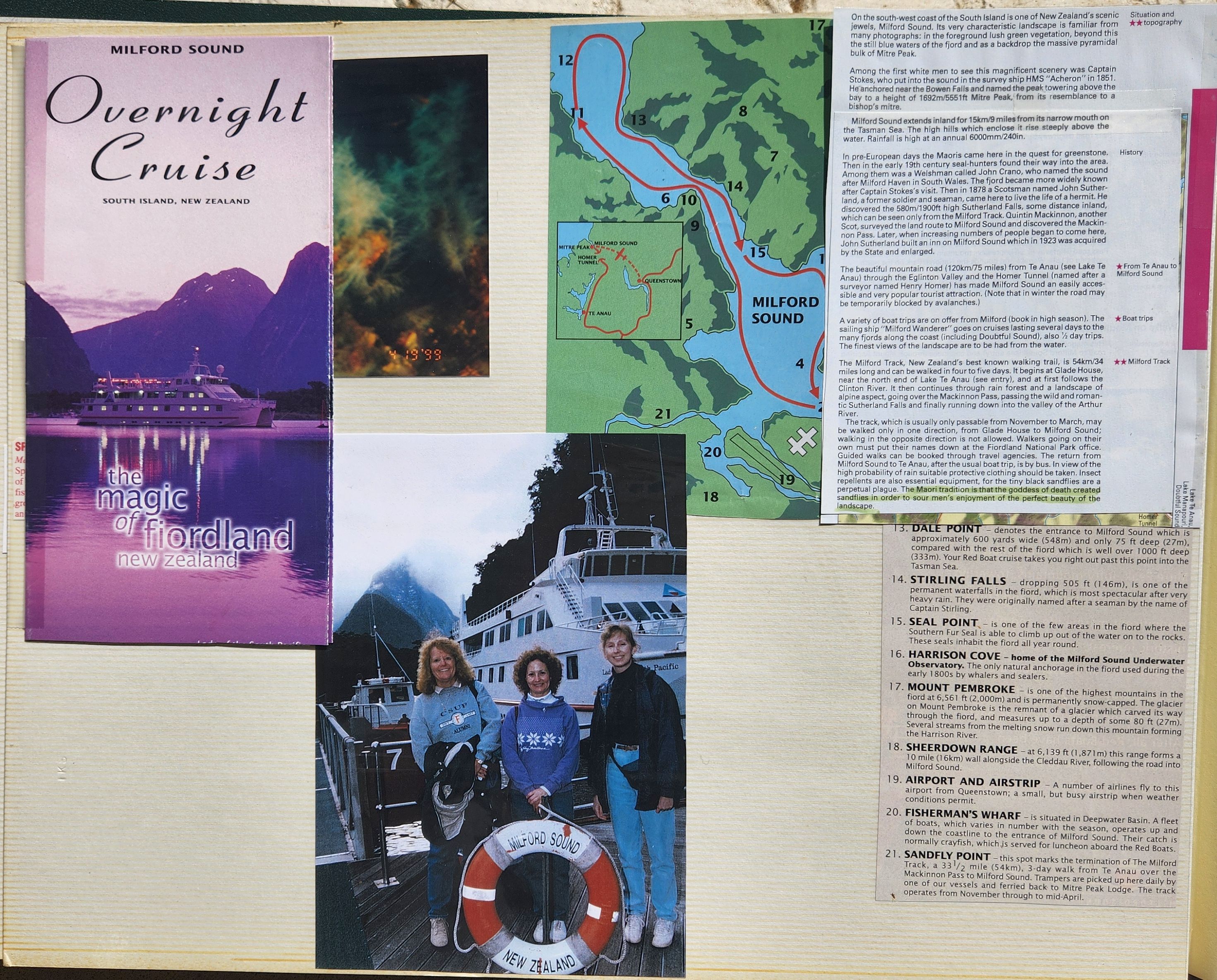 1999 Suzanna Travels to New Zealand