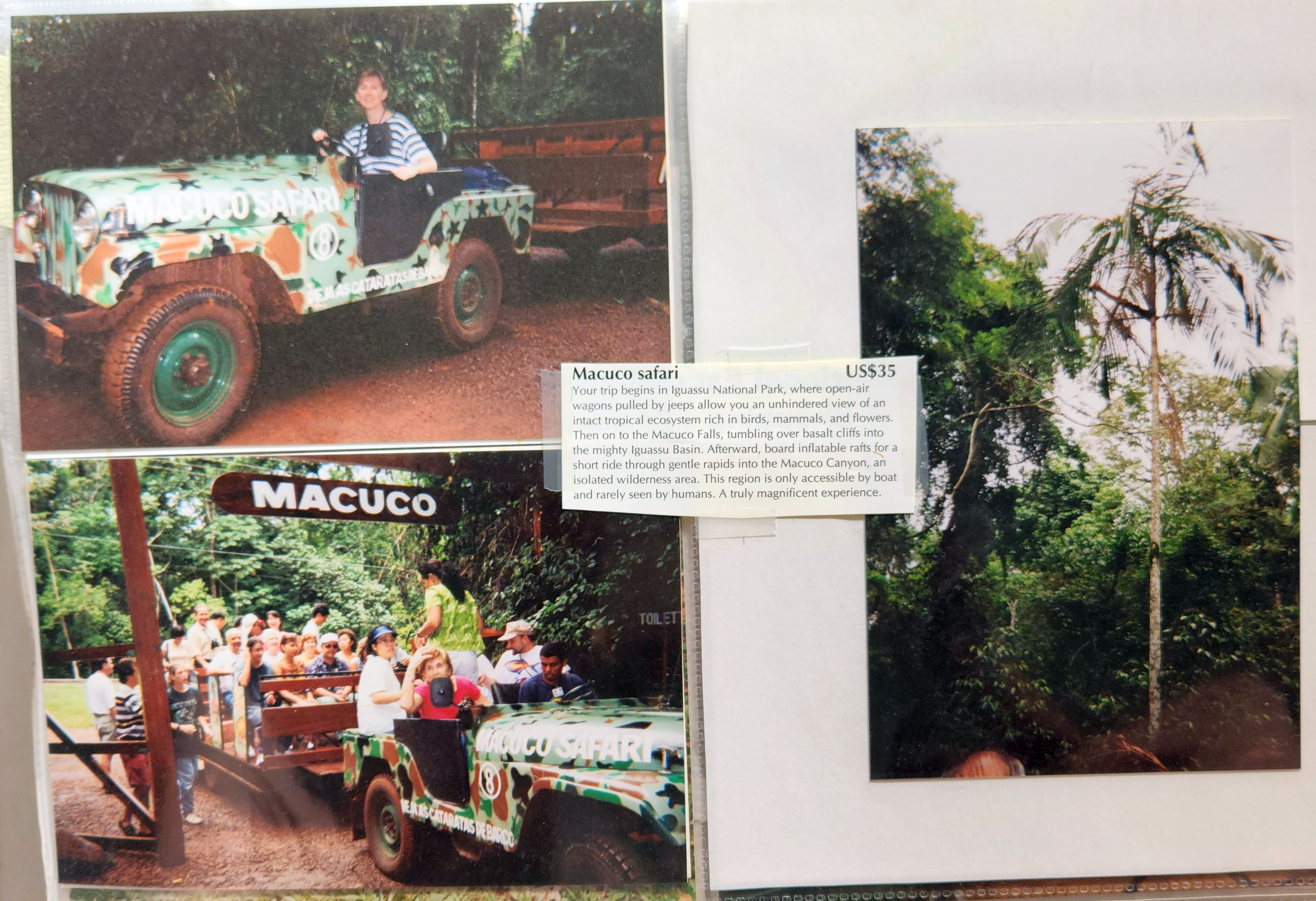 1997/1998 Suzanna Travels to South America