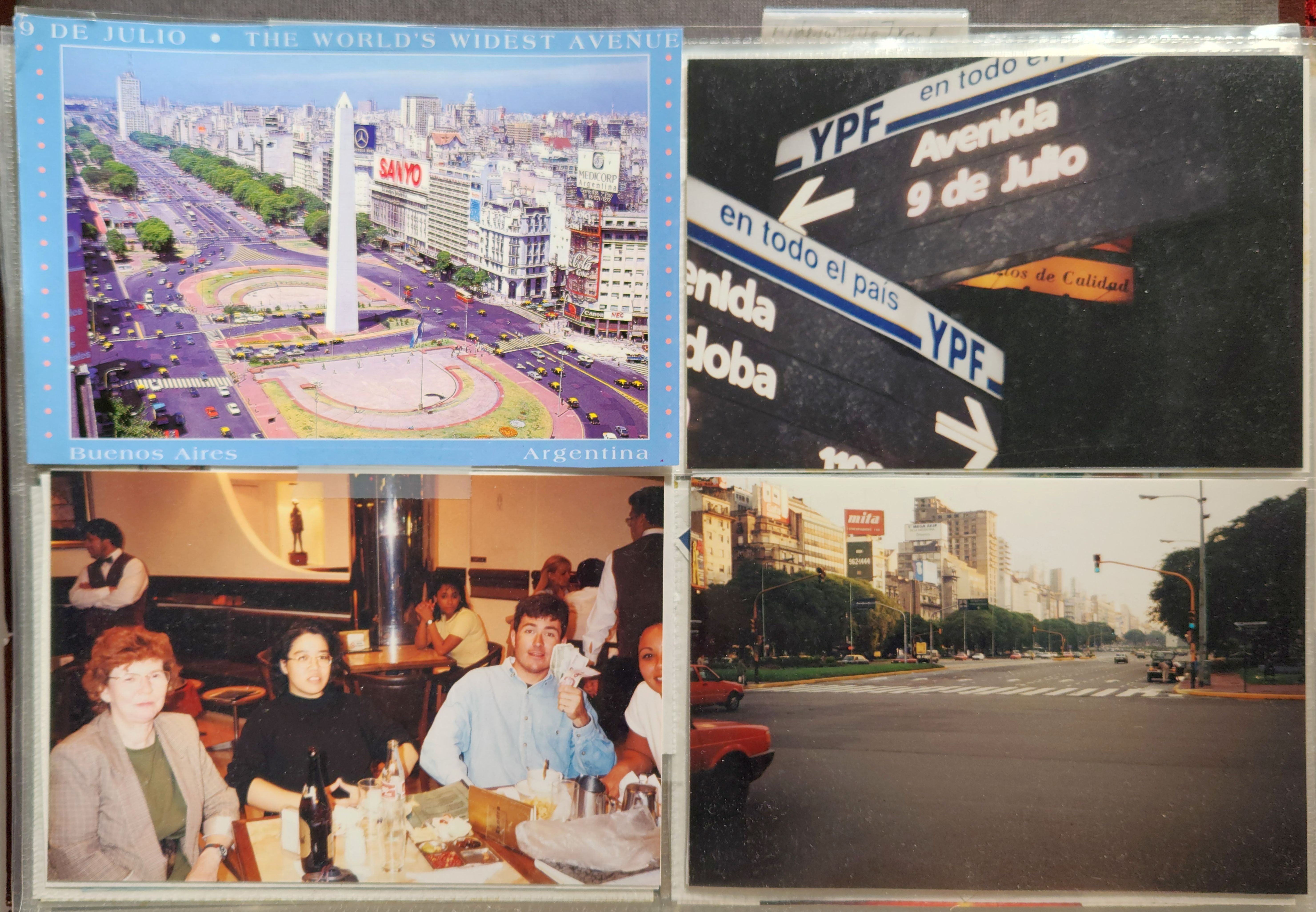 1997/1998 Suzanna Travels to South America