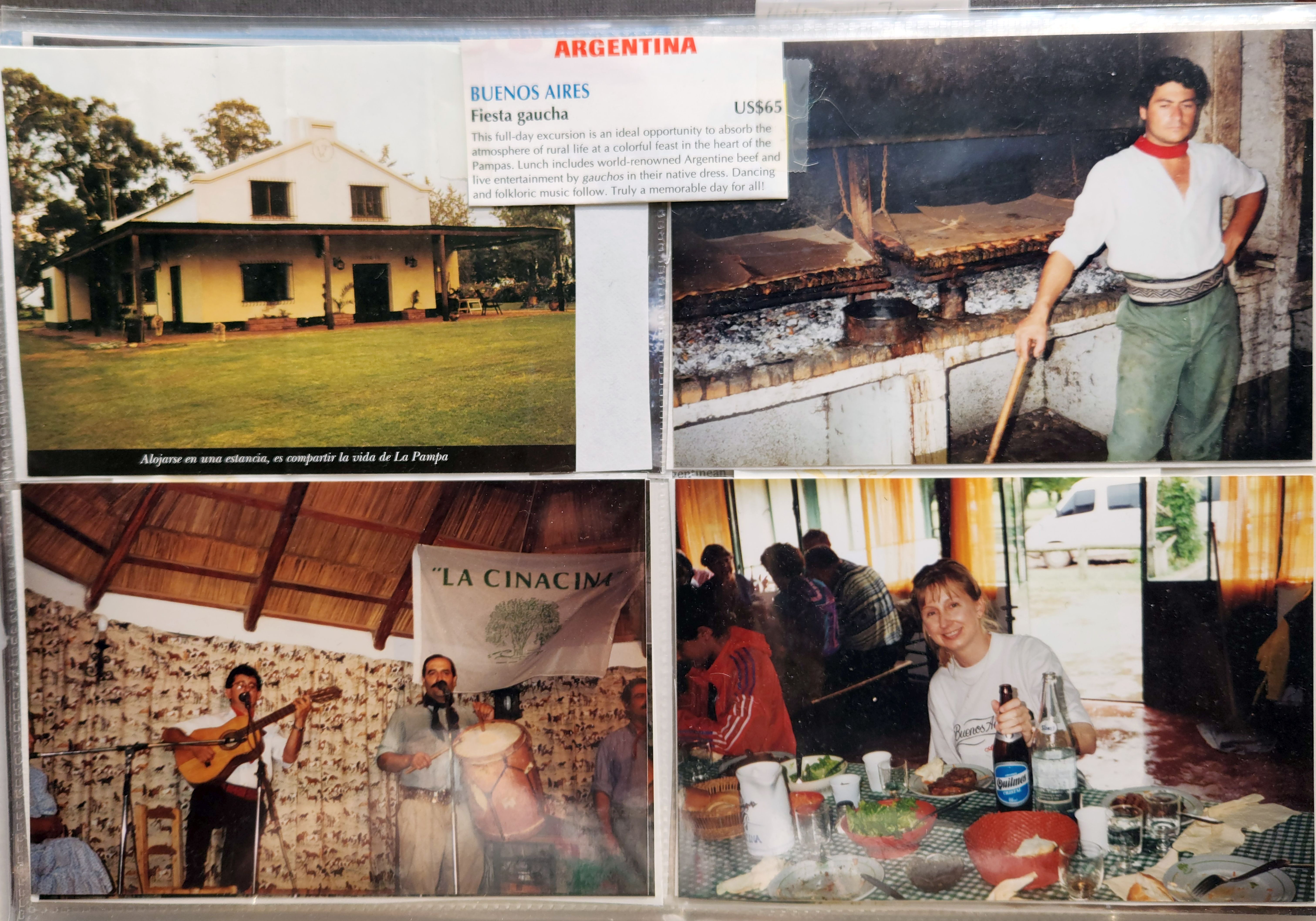 1997/1998 Suzanna Travels to South America