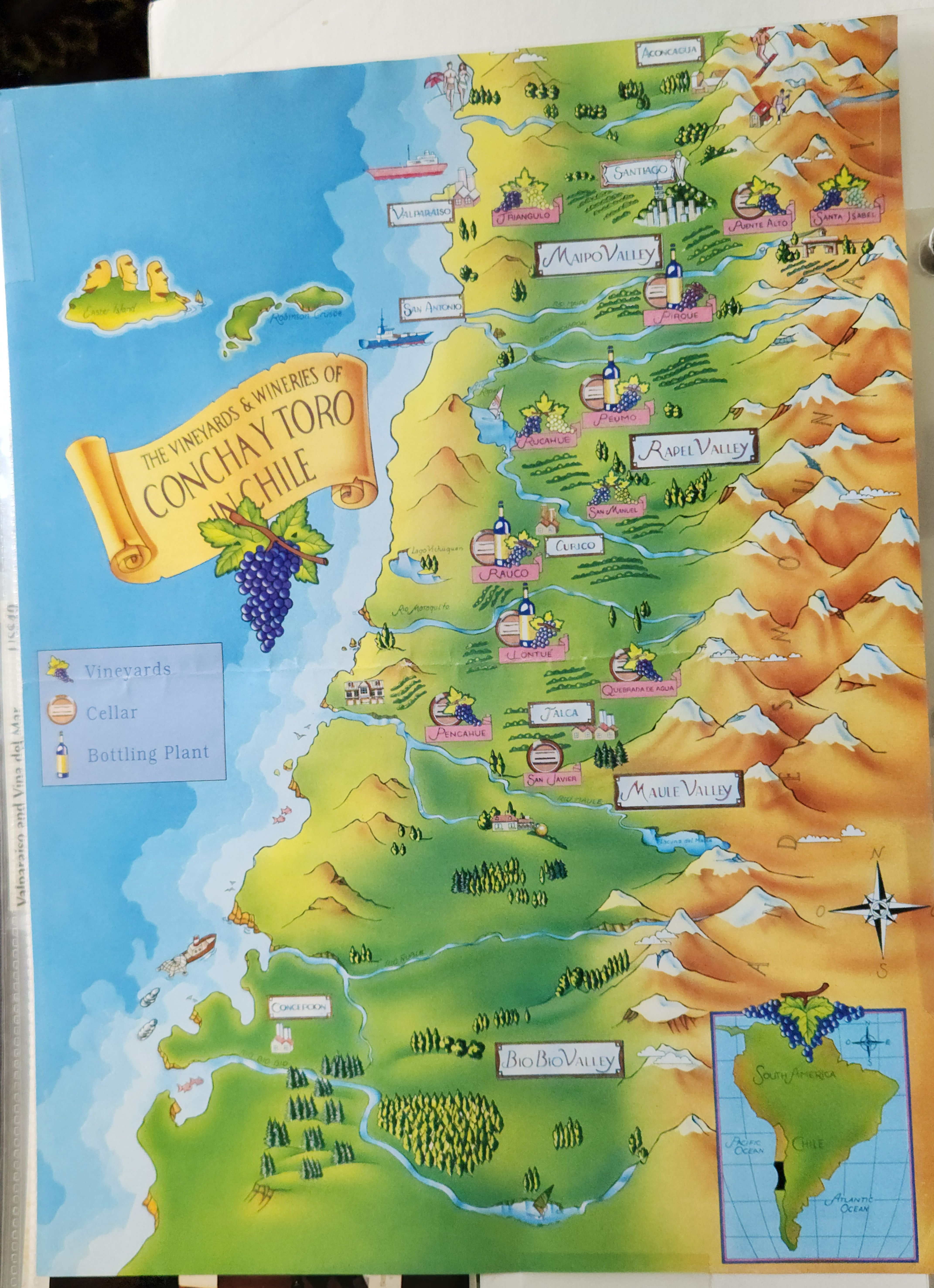 1997/1998 Suzanna Travels to South America