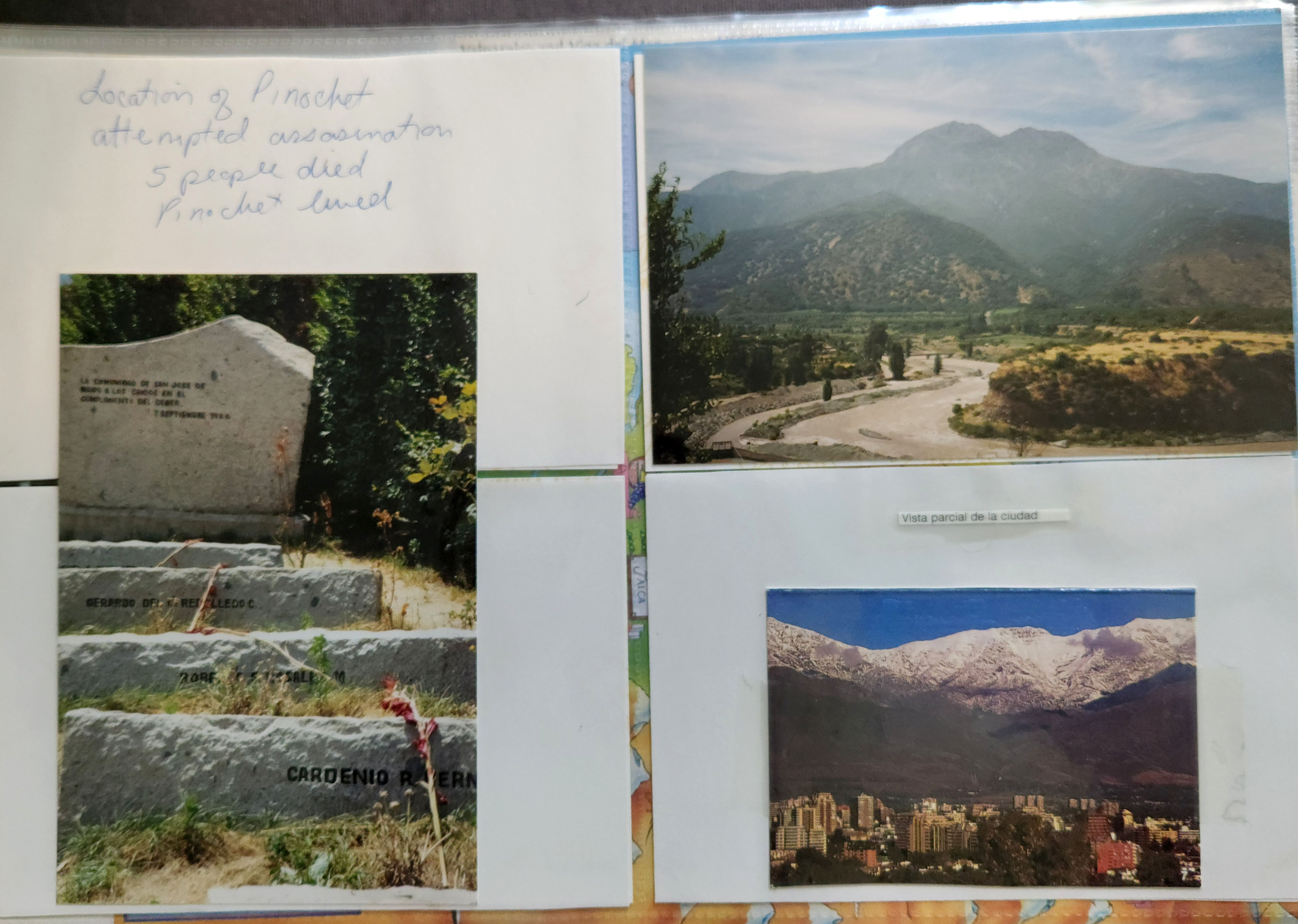 1997/1998 Suzanna Travels to South America