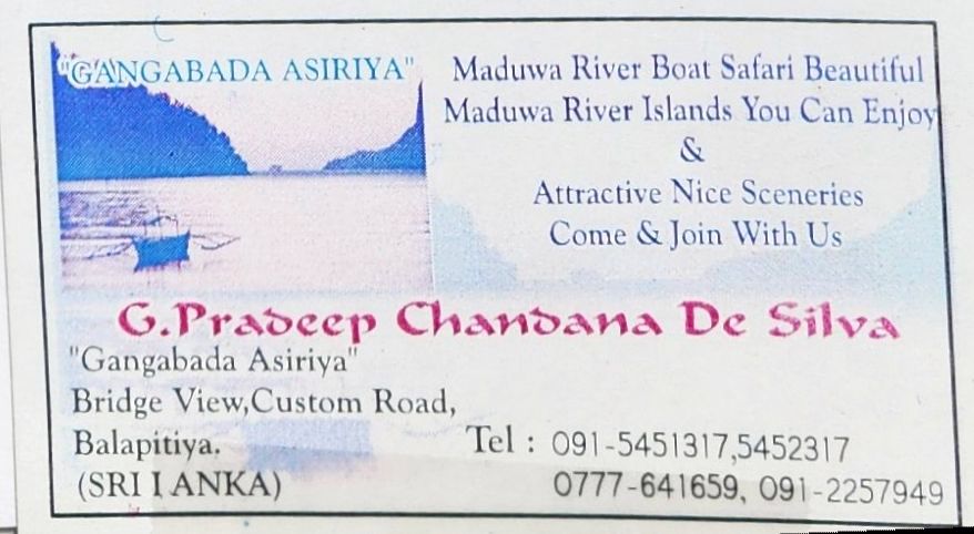 Suzanna Travels to Sri Lanka