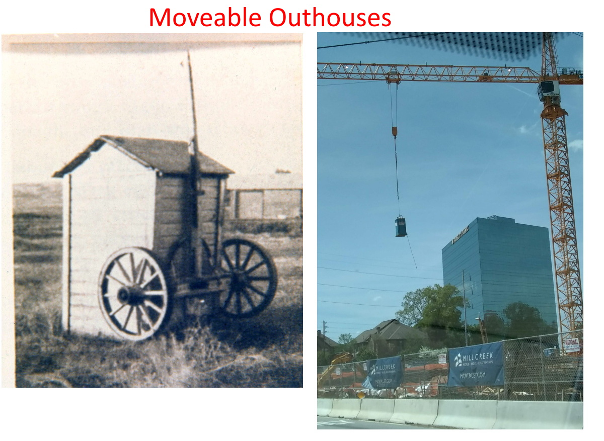 Outhouse on the move