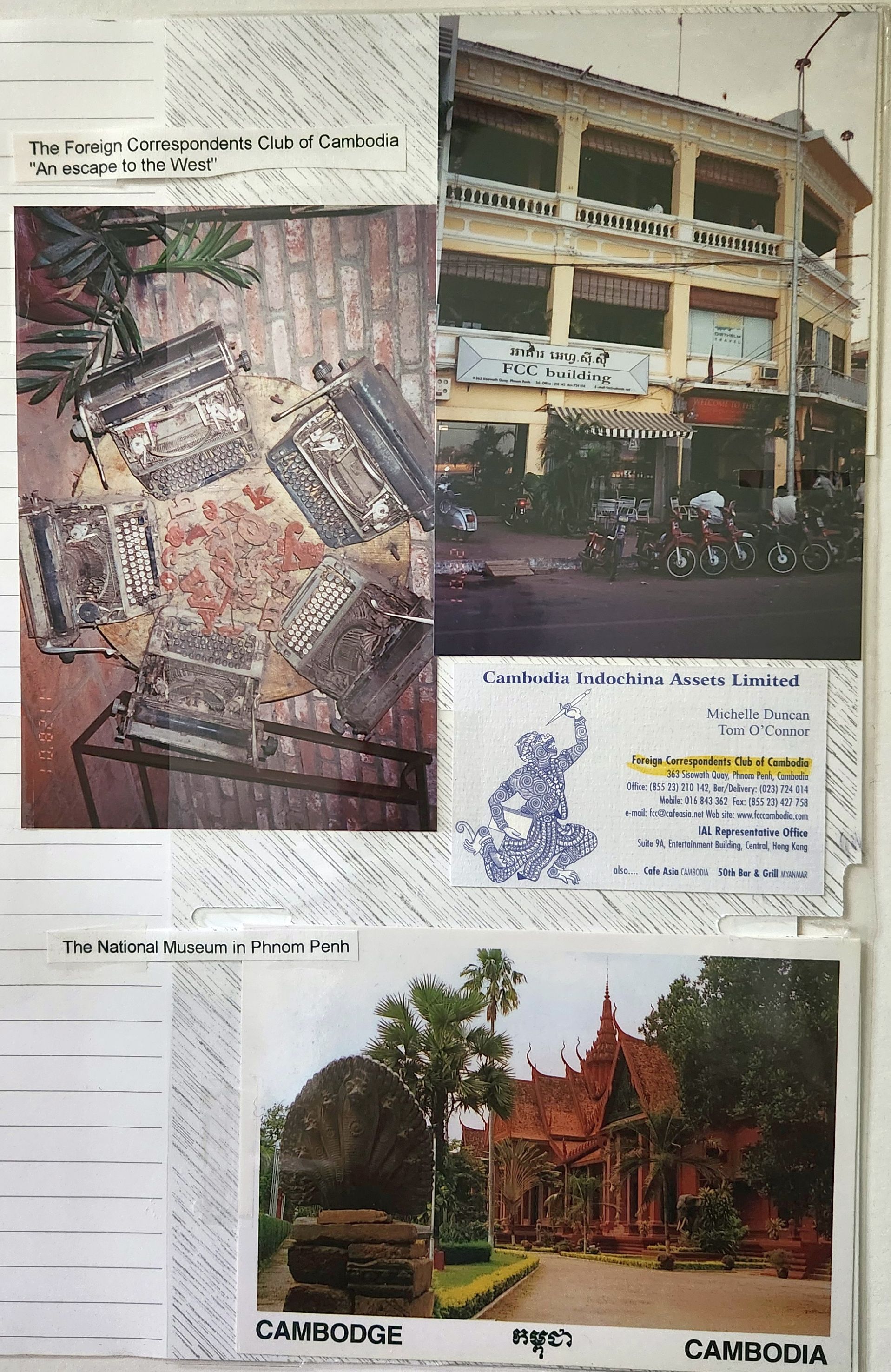 2001 Suzanna Travels to Vietnam and Cambodia