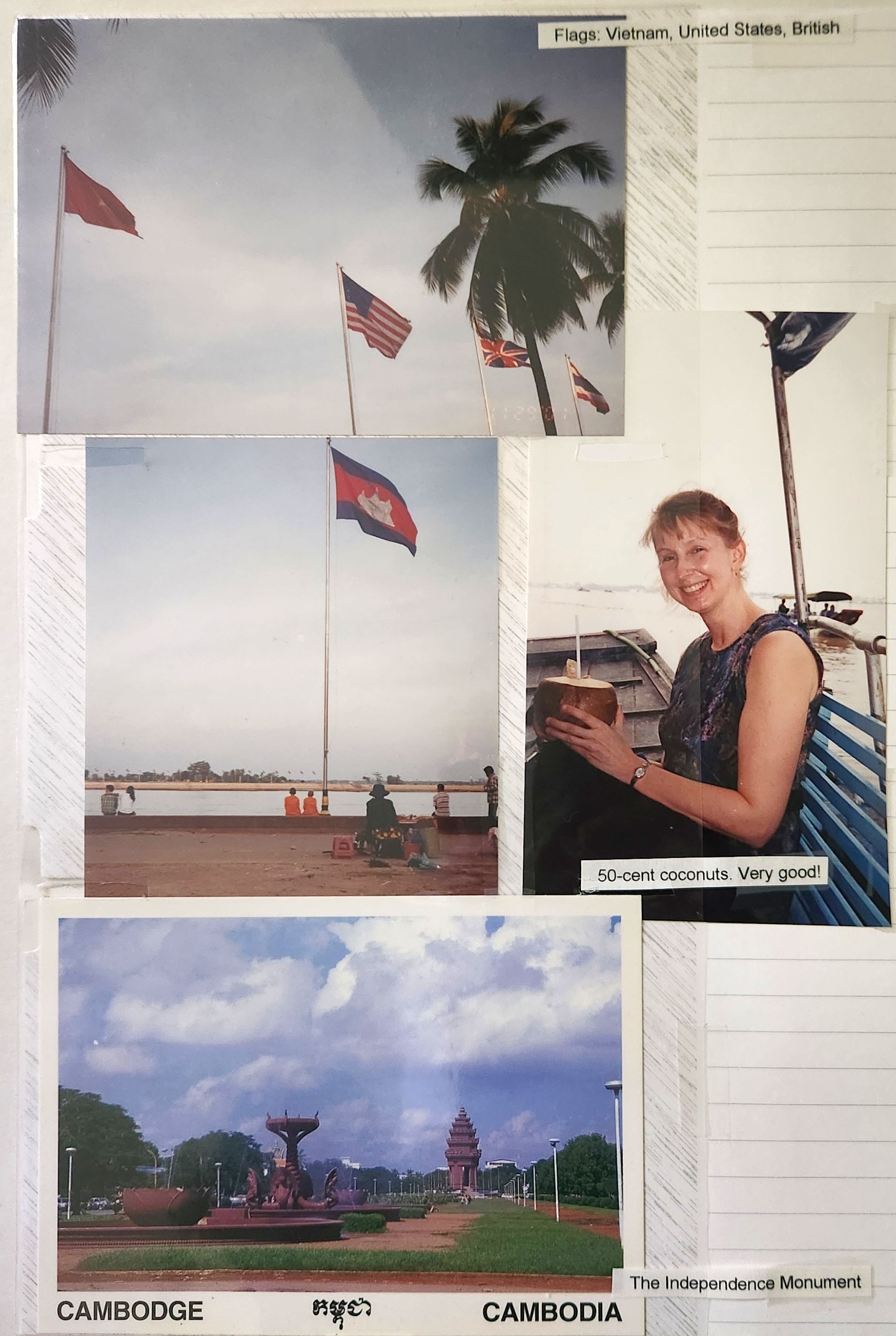 2001 Suzanna Travels to Vietnam and Cambodia