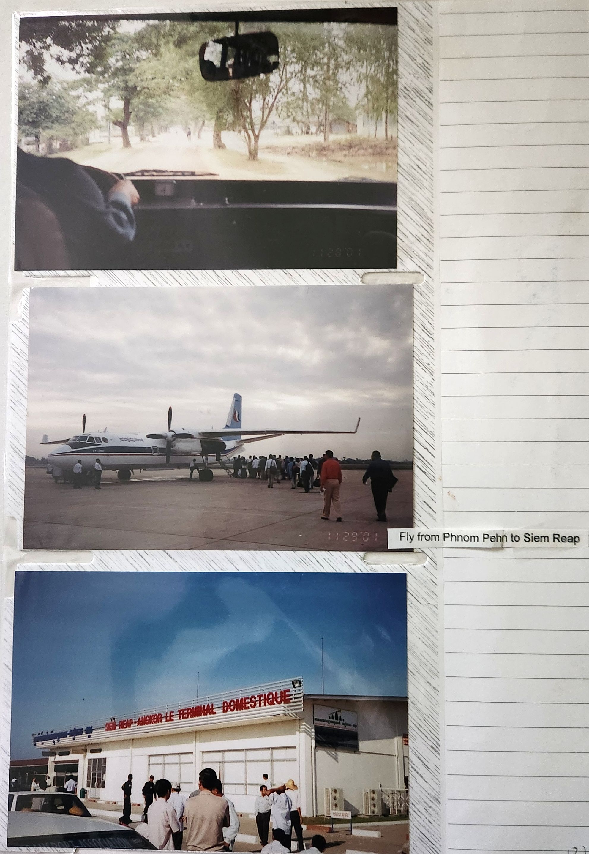 2001 Suzanna Travels to Vietnam and Cambodia